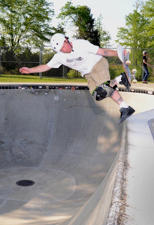 Upton learned Backside Boneless-es over the hip! (photo by Thomas McTeer)